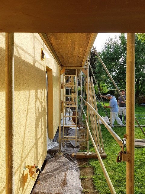 stavba lešení